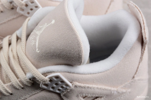 Cheap BK blank canvas dq4909-100 jordan (w) retro 4 1129